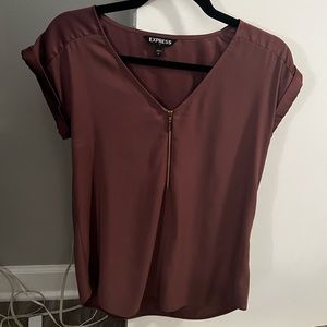 Purple Express blouse